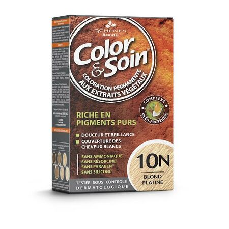 Боя за коса Color & Soin 10N Платиненорус