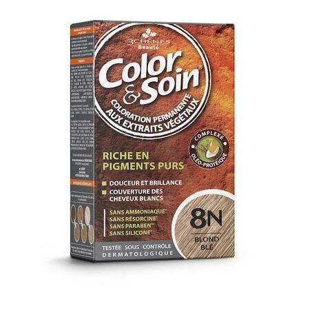 Боя за коса Color & Soin 8N Житнорус