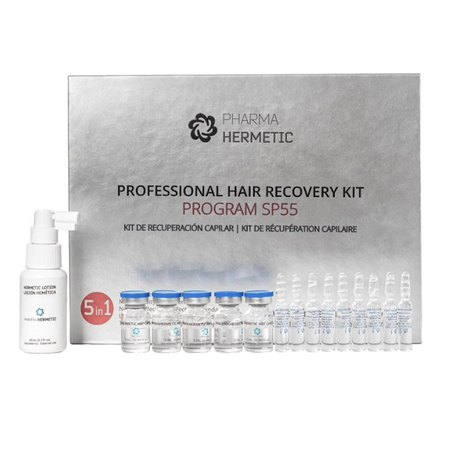 Professional Hair Recovery Kit PROGRAM SP55 + Дермаролер 0,5 мм