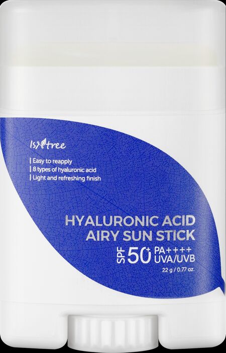 Слънцезащитен стик с Хиалуронова киселина Isntree Hyaluronic Acid Airy SUn Stick 22g