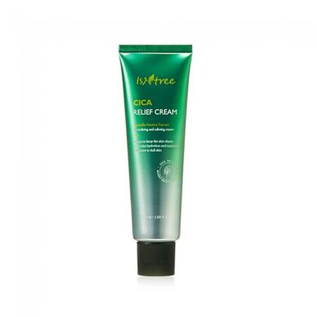 Isntree Успокояващ и анти ейдж крем за лице с Центела Азиатика Cica Relief Cream 50ml