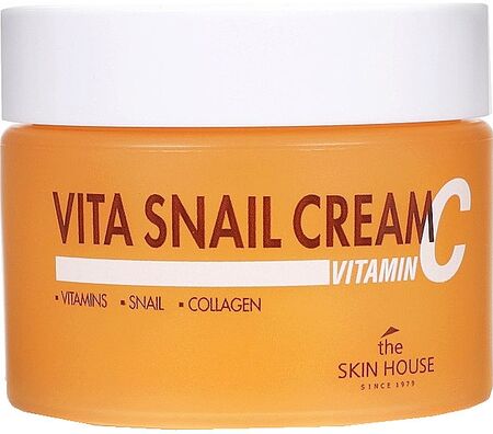 Изсветляващ крем с Витамин Ц The Skin House Vita Snail Cream 50ml