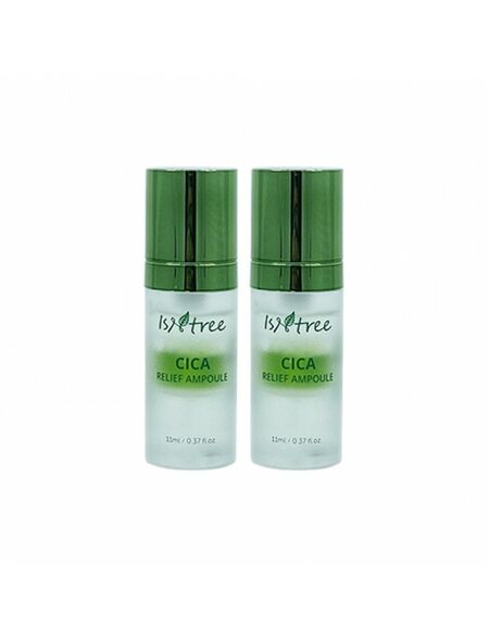 Isntree Успокояваща и възстановяваща ампула с Центела Азиатика Cica Relief Ampoule Set 2*11ml