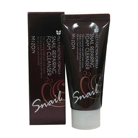 Mizon Почистваща пяна за лице с охлюв Snail Repairing Foam Cleanser 60ml