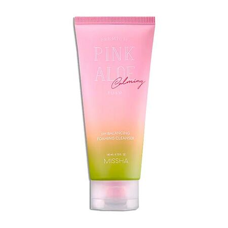 MISSHA Почистваща пяна за лице с Алое PREMIUM PINK ALOE FOAMING CLEANSER 140ml