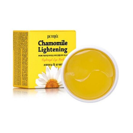 Petitfee Пачове за очи с успокояващ ефект Chamomile Lightening Hydrogel Eye Mask 60pcs