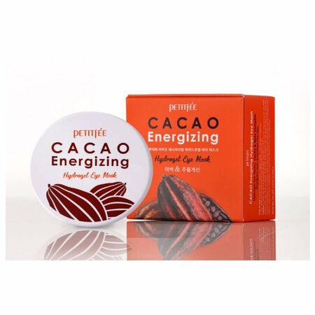 Petitfee Хидрогелни тонизиращи пачове за очи Cacao Energizing Hydrogel Eye mask 84g/60pcs