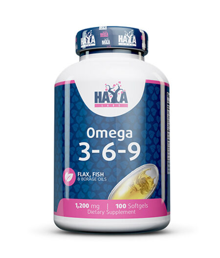 HAYA LABS OMEGA 3-6-9 / 100 SOFTGELS