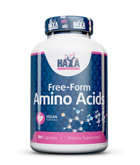 HAYA LABS FREE FORM AMINO ACIDS / 100 CAPS.