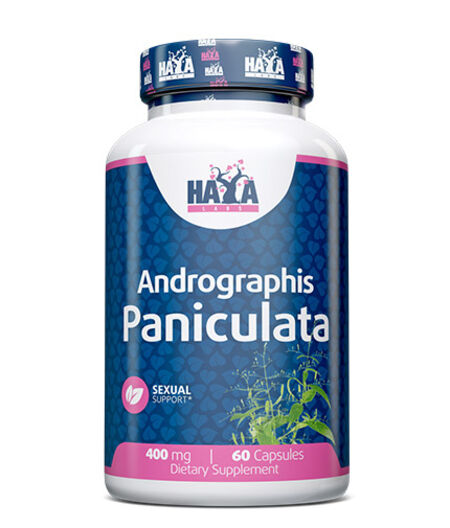 HAYA LABS ANDROGRAPHIS PANICULATA 400MG / 60 CAPS.