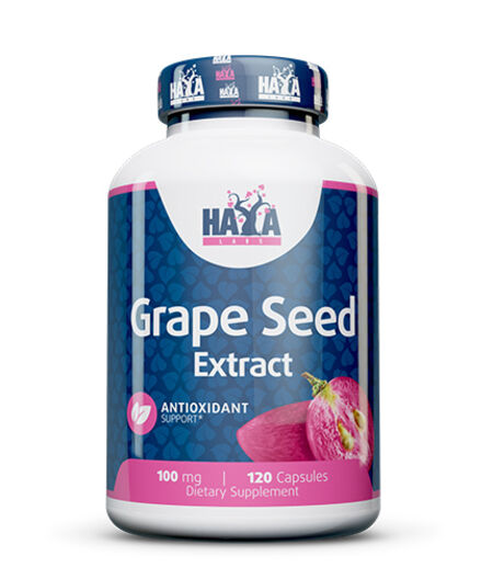 HAYA LABS GRAPESEED EXTRACT 100MG. / 120 CAPS.