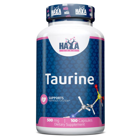 HAYA LABS TAURINE 500MG. / 100 CAPS.