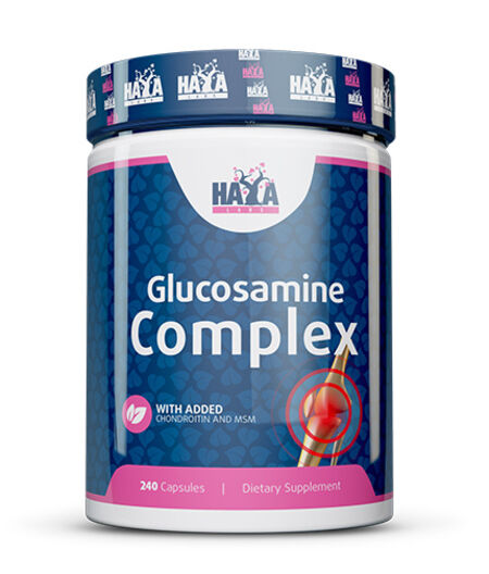 HAYA LABS GLUCOSAMINE CHONDROITIN & MSM COMPLEX / 240 CAPS.