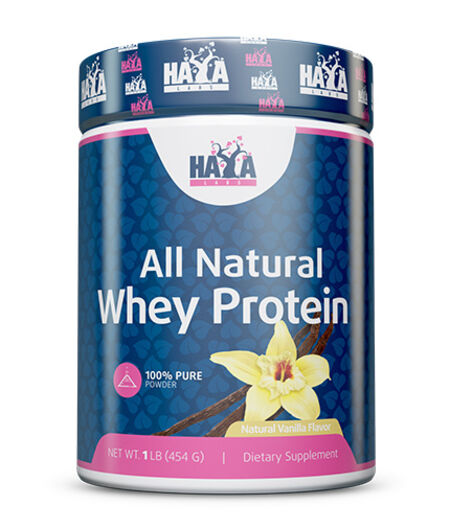 HAYA LABS 100% PURE ALL NATURAL WHEY PROTEIN / VANILLA