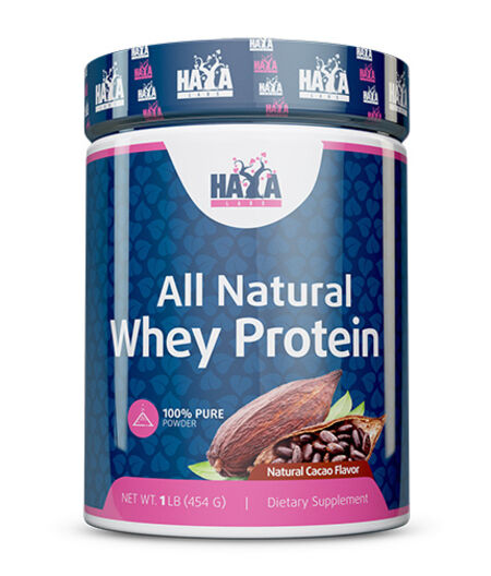 HAYA LABS 100% ALL NATURAL WHEY PROTEIN / NATURAL CACAO