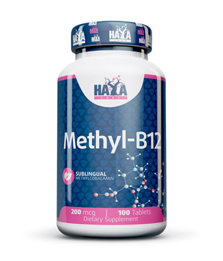 HAYA LABS METHYL-B12 / 200MCG / 100 TABS.