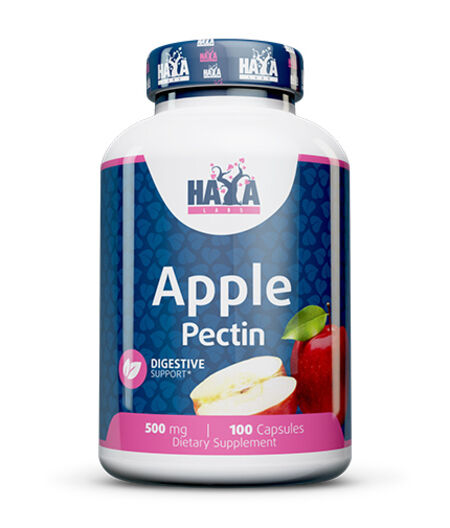 HAYA LABS APPLE PECTIN 500MG / 100 CAPS.