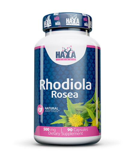 HAYA LABS RHODIOLA ROSEA EXTRACT 500MG / 90 CAPS.