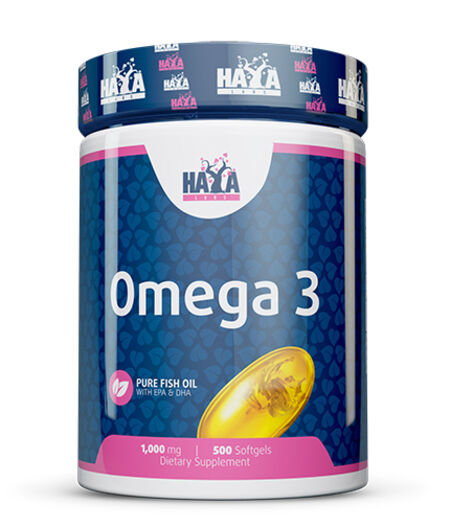 HAYA LABS OMEGA 3 1000MG. / 500 SOFTGELS