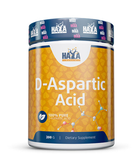 HAYA LABS SPORTS D-ASPARTIC ACID 200G.