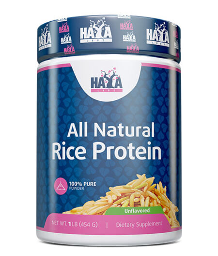 HAYA LABS 100% ALL NATURAL RICE PROTEIN / UNFLAVORED