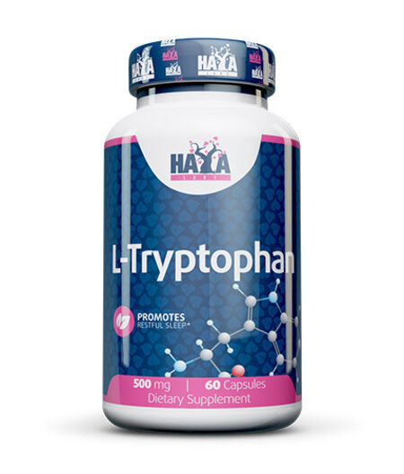 HAYA LABS L-TRYPTOPHAN 500MG / 60 CAPS