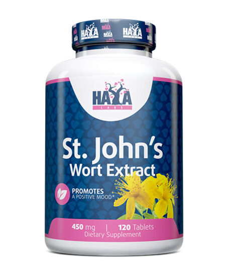 HAYA LABS ST. JOHN'S WORT 450MG / 120 TABS