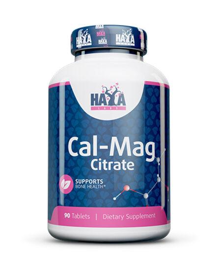 HAYA LABS CAL-MAG CITRATE 90 TABS.