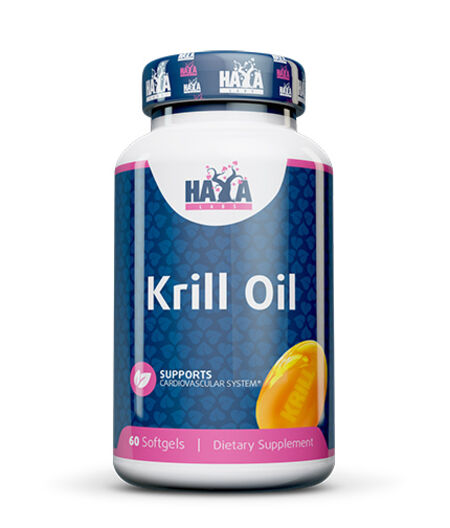 HAYA LABS KRILL OIL 500MG / 60 SOFT.