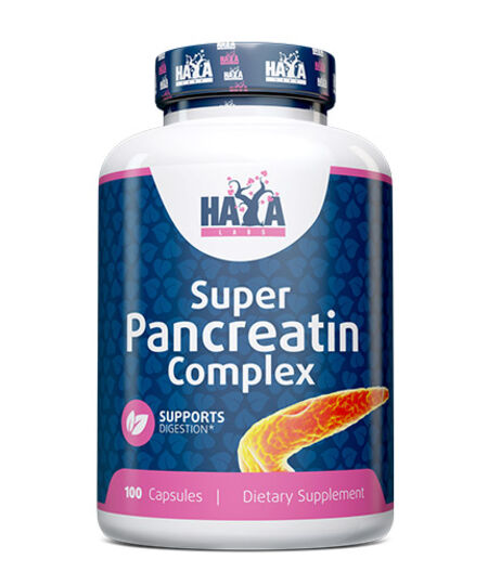 HAYA LABS SUPER PANCREATIN ENZYMES / 100CAPS.