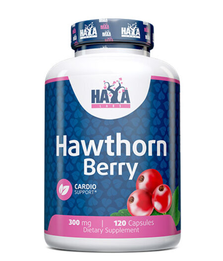 HAYA LABS HAWTHORN BERRY 300MG. / 120 CAPS.