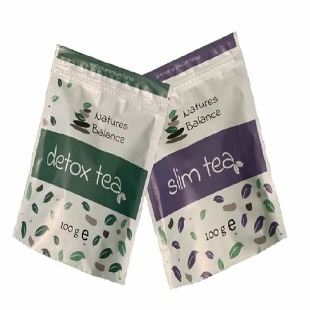 ПАКЕТ ЗА ДЕТОКС И СЛИМ, Nature’s Balance Detox Tea + Slim Fit Balance, 100 g + 100 g