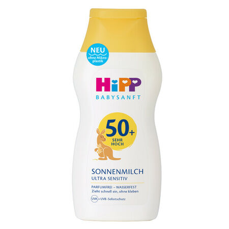 HiPP Babysanft Слънцезащитно мляко, SPF50