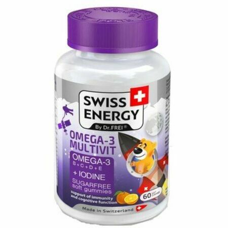 Детски витамини SWISS ENERGY – OMEGA-3 MULTIVIT