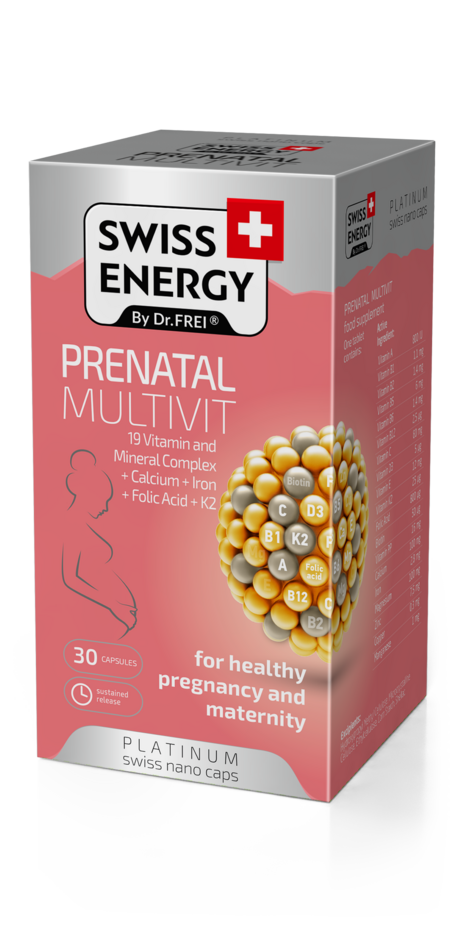 Swiss Energy Prenatal Multivit Мултивитамини за бременни х30 капсули