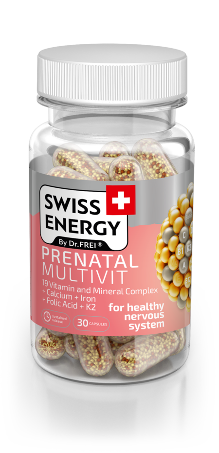 Swiss Energy Prenatal Multivit Мултивитамини за бременни х30 капсули