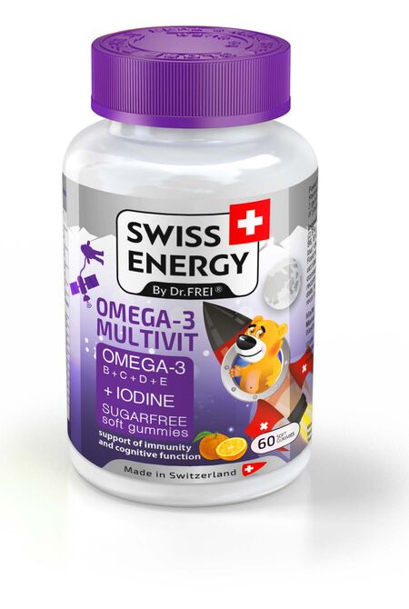 Детски витамини SWISS ENERGY – OMEGA-3 MULTIVIT