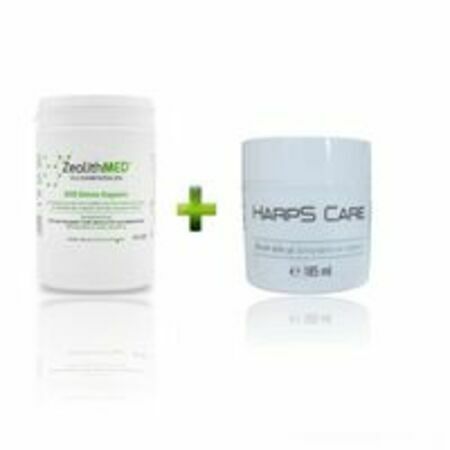 Промо пакет ZeolithMeD - Detox 600 капсули + Harps Care (Масажен гел за тяло), 185 ml