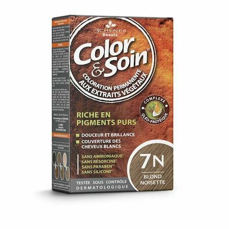 Боя за коса Color & Soin 7N Лешниковорус