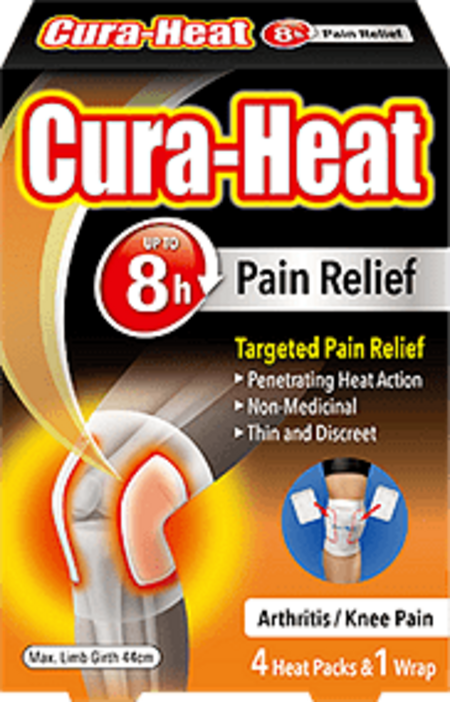 ЗАГРЯВАЩИ ЛЕПЕНКИ CURA HEAT KNEE