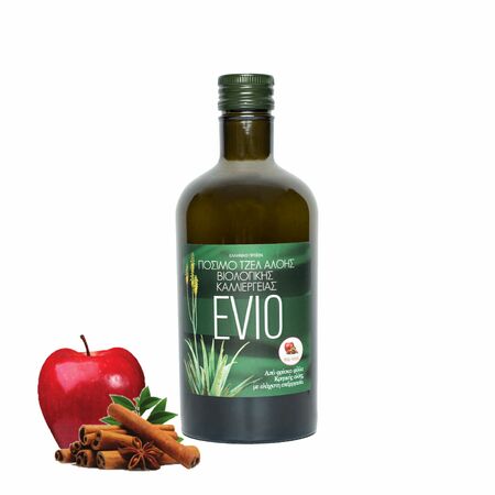 Aлое вера гел за пиене “EVIO” 750ml – канела и ябълка