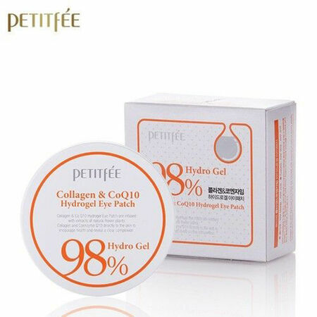 Пачове за очи с Колаген и Коензим Q10 Petitfee Collagen & Co Q10 hydrogel eye patch 60pcs/84g