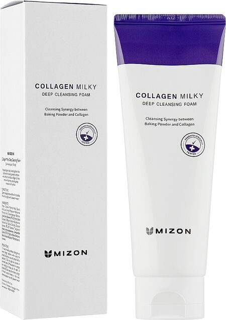 Дълбоко почистваща пяна с Колаген Mizon Collagen Milky Deep Cleansing Foam 150ml